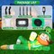 St Patricks Day Inflatables Outdoor Decorations 6FT Giant St Patrick's Inflatable Leprechaun Holding Beer Blow Up LED Lighted Irish Blowups St Patty's Indoor Party Outside Holiday Yard Decor